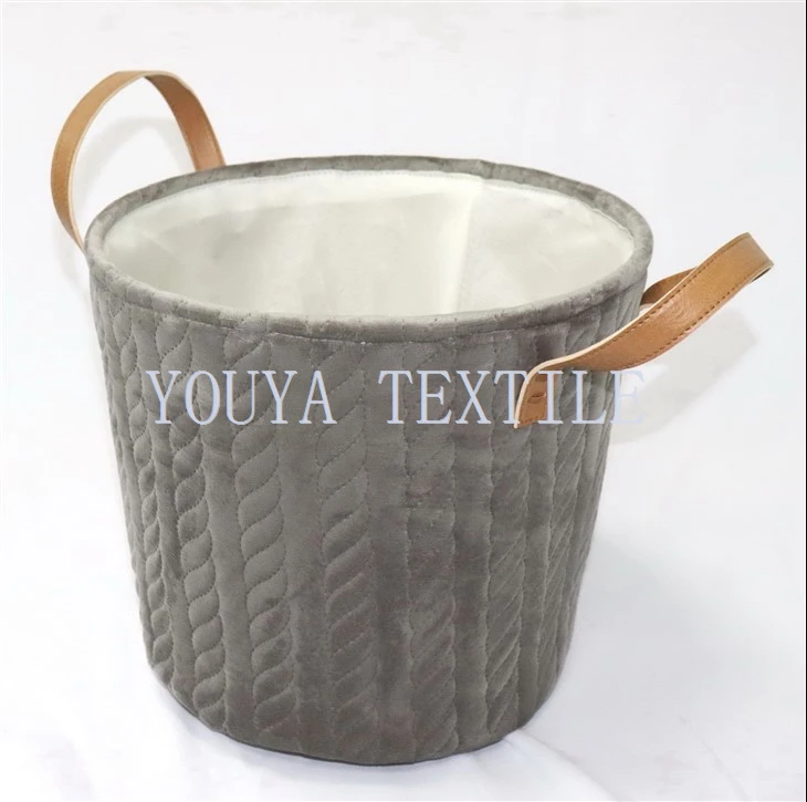 Short Fleece Storage Bin
